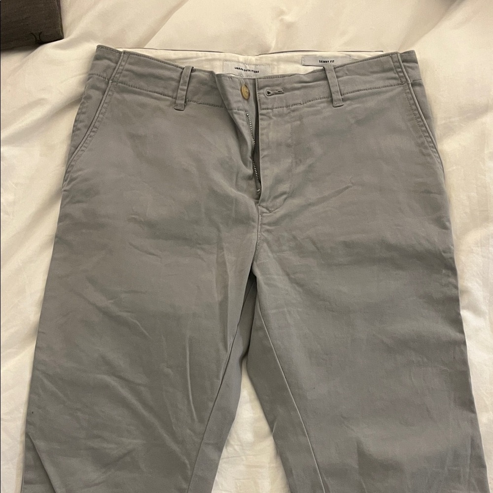 Urban Outfitters Light Gray Chinos
